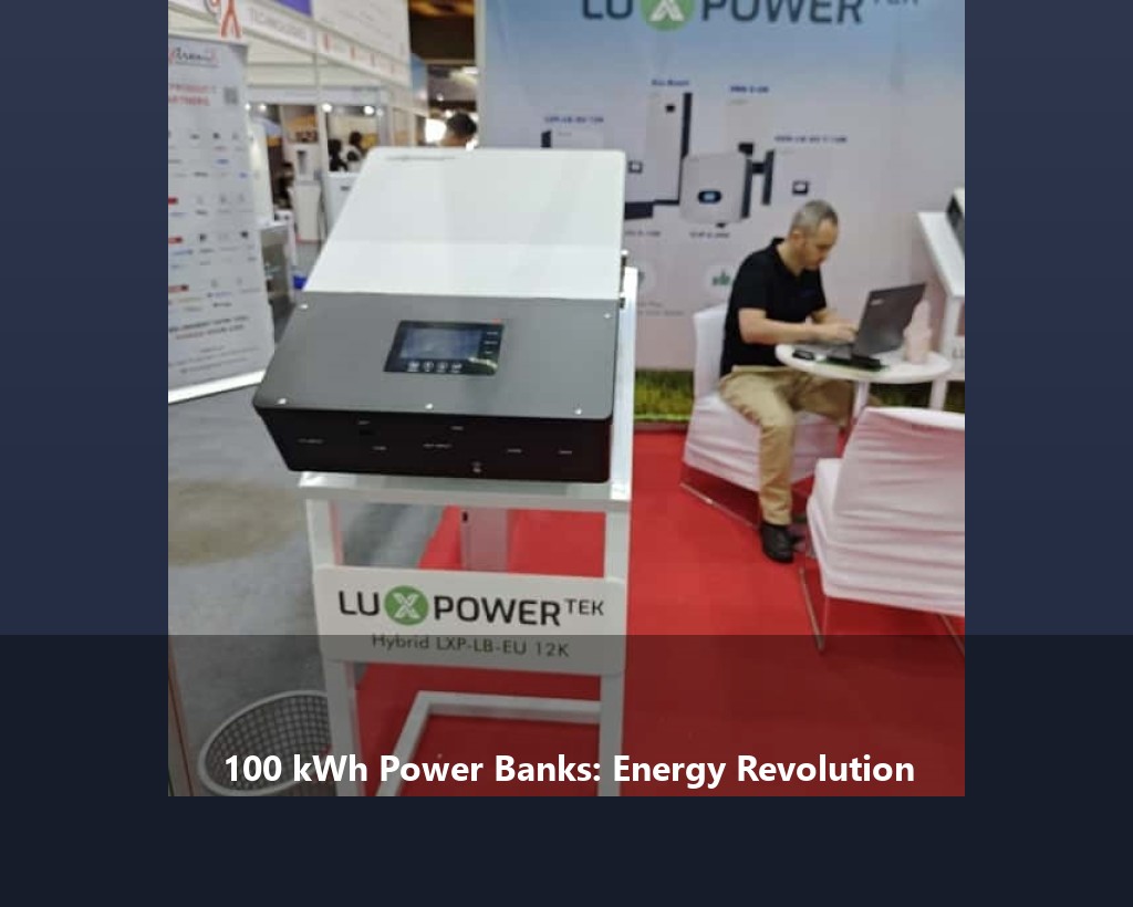 100 kWh Power Banks: Energy Revolution