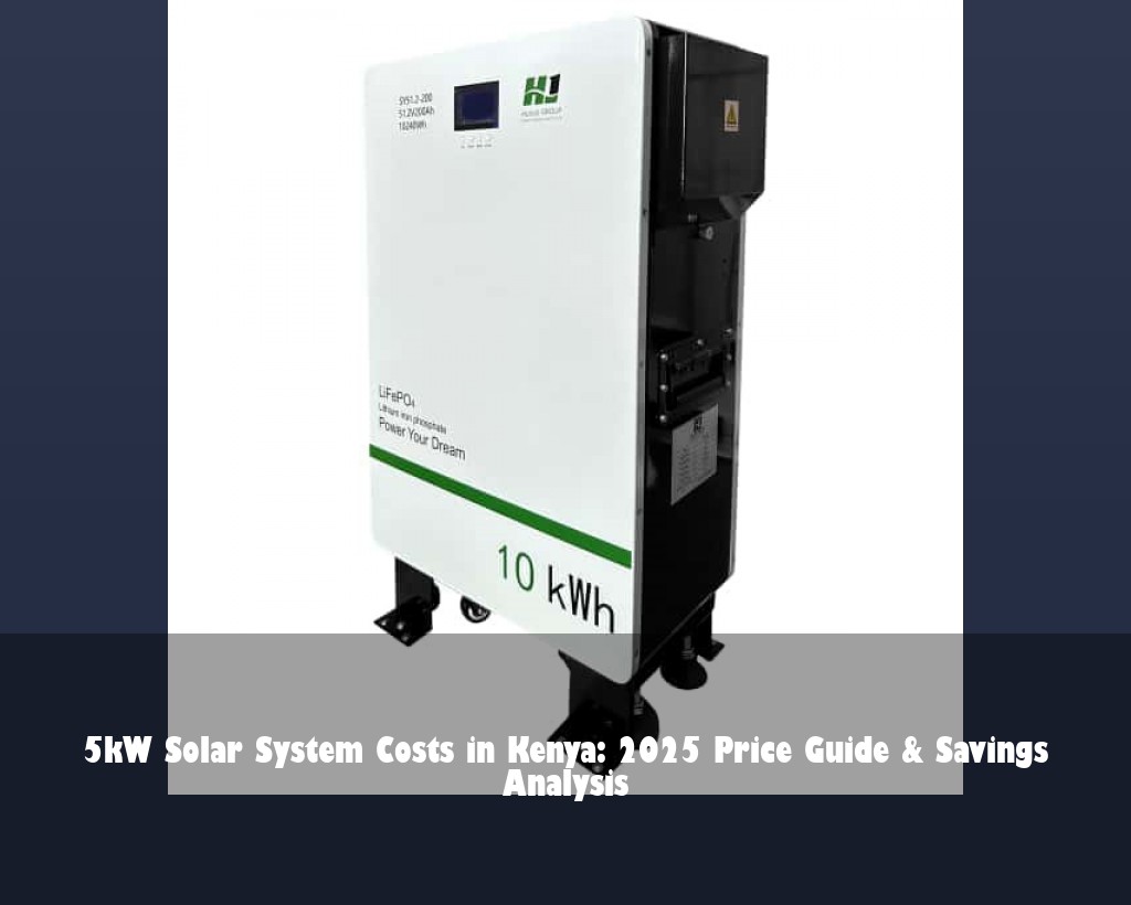 5kW Solar System Costs in Kenya: 2025 Price Guide & Savings Analysis