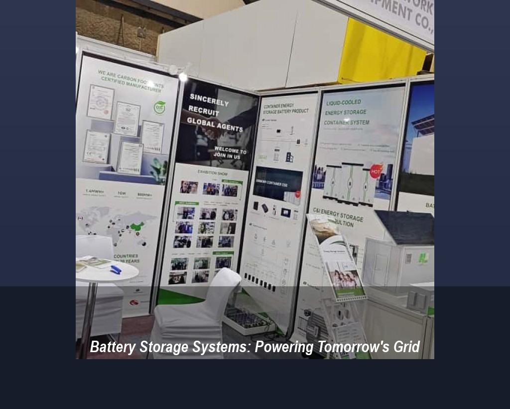 Battery Storage Systems: Powering Tomorrow's Grid