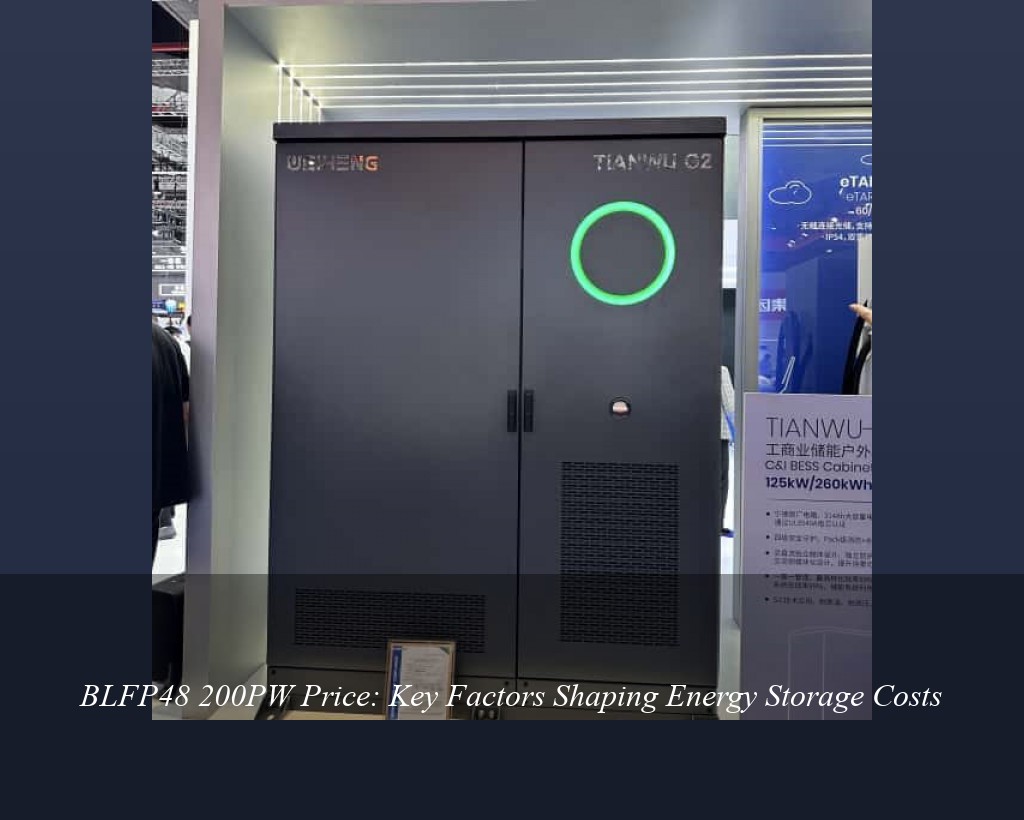 BLFP48 200PW Price: Key Factors Shaping Energy Storage Costs