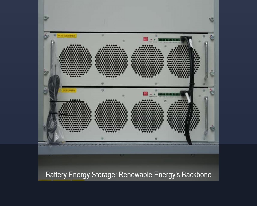 Battery Energy Storage: Renewable Energy's Backbone