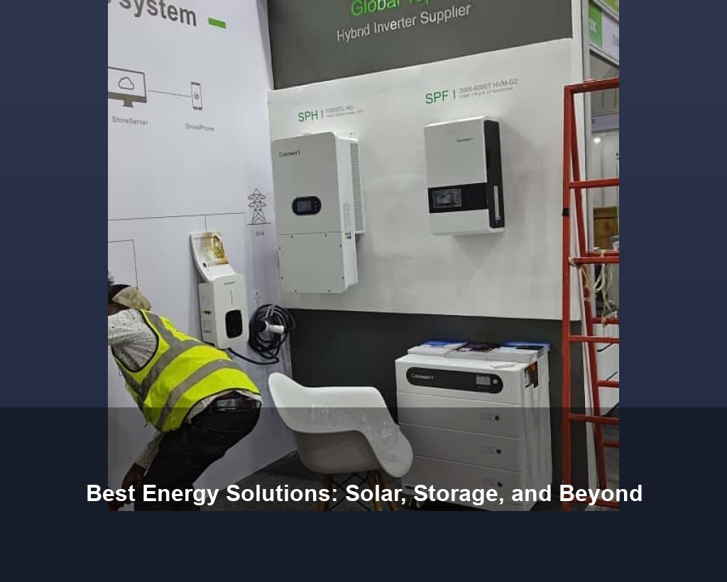 Best Energy Solutions: Solar, Storage, and Beyond
