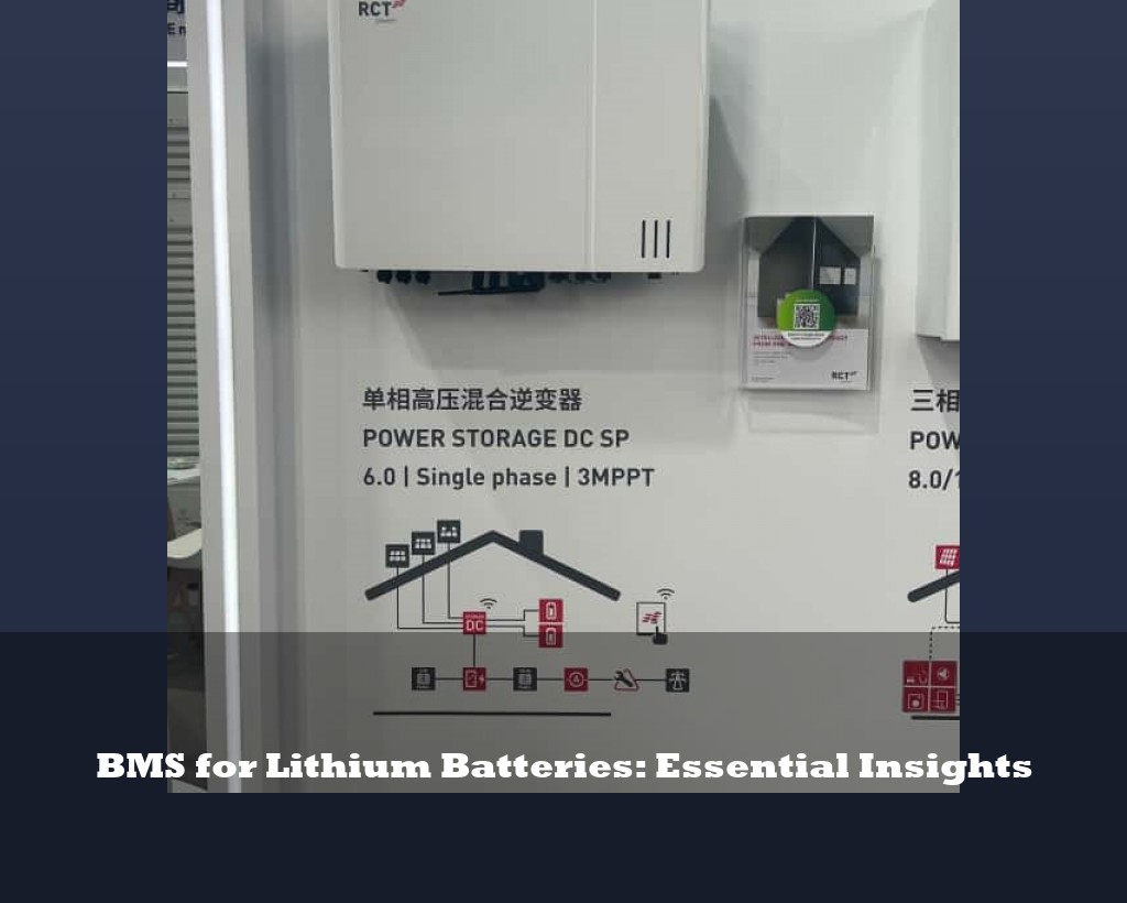 BMS for Lithium Batteries: Essential Insights
