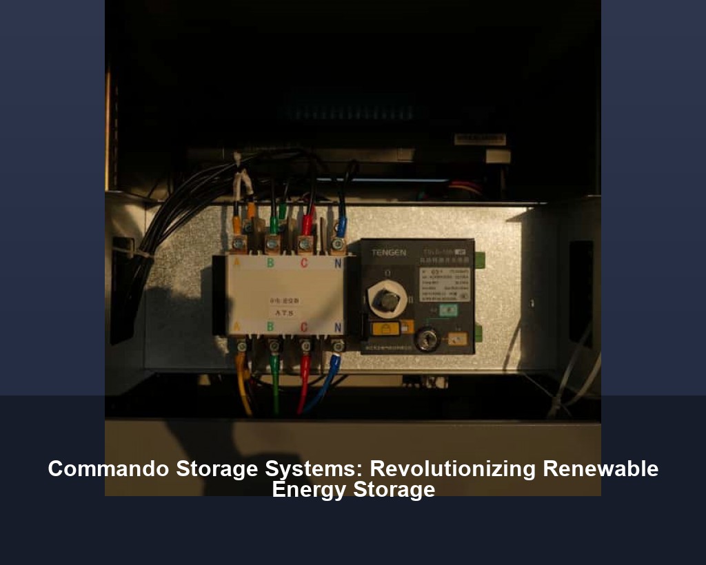 Commando Storage Systems: Revolutionizing Renewable Energy Storage