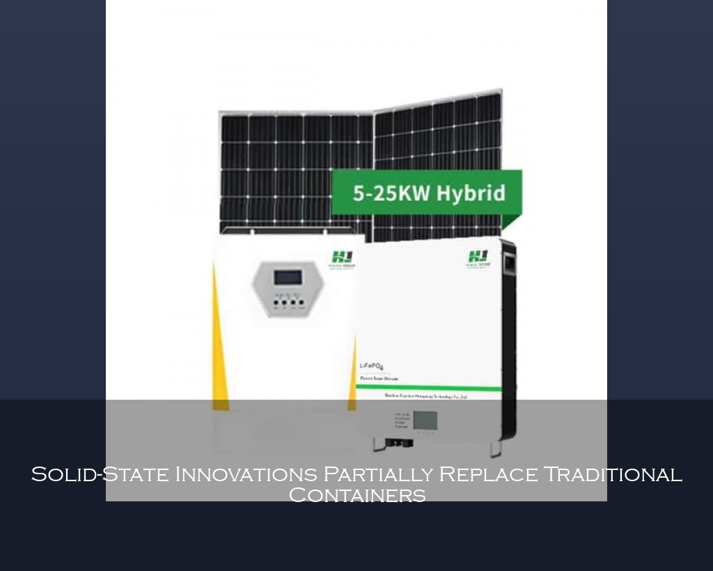 Solid-State Innovations Partially Replace Traditional Containers