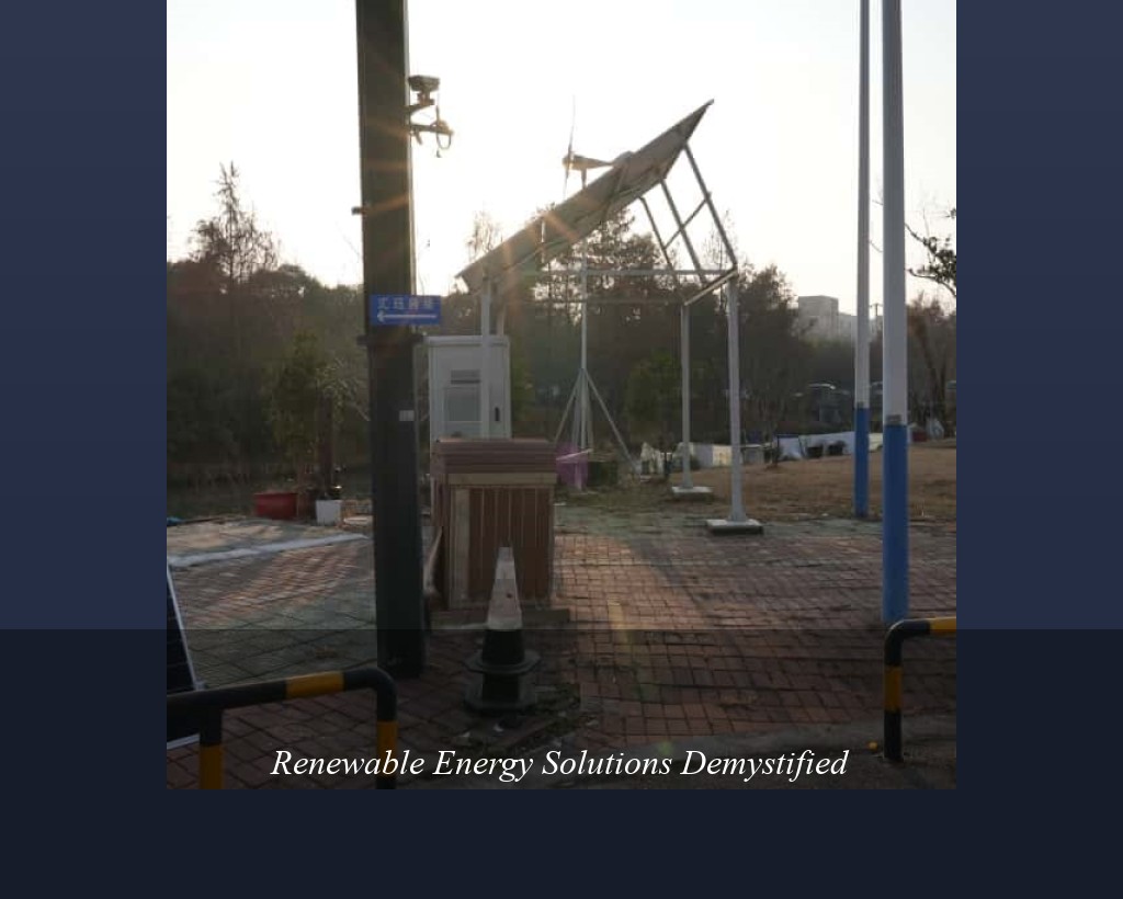 Renewable Energy Solutions Demystified