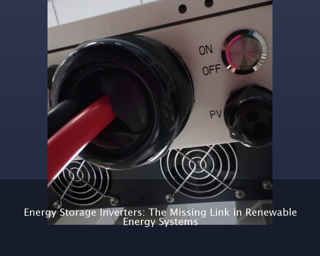 Energy Storage Inverters: The Missing Link in Renewable Energy Systems