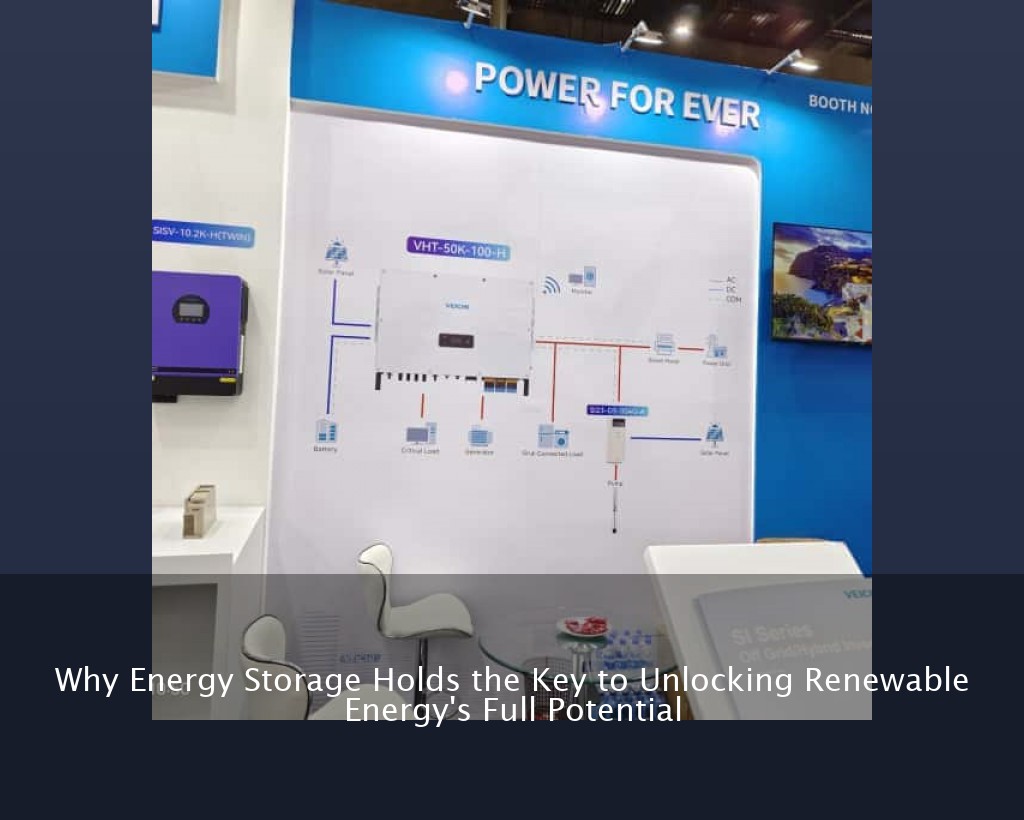 Why Energy Storage Holds the Key to Unlocking Renewable Energy's Full Potential
