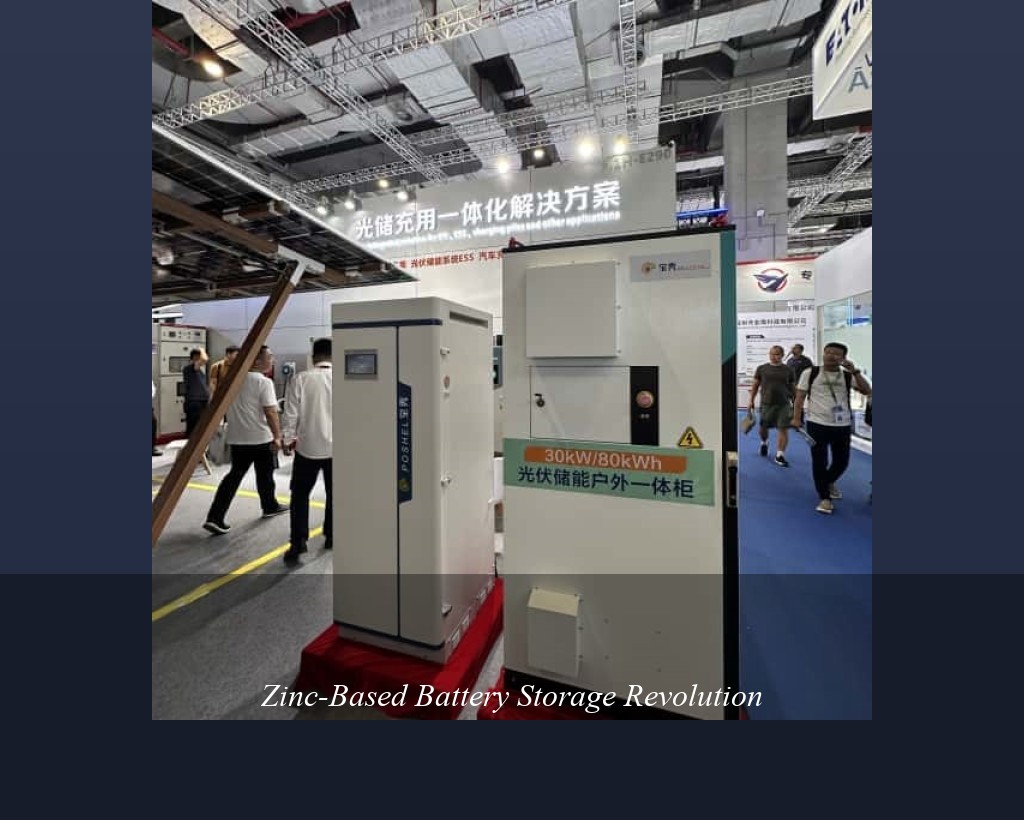 Zinc-Based Battery Storage Revolution