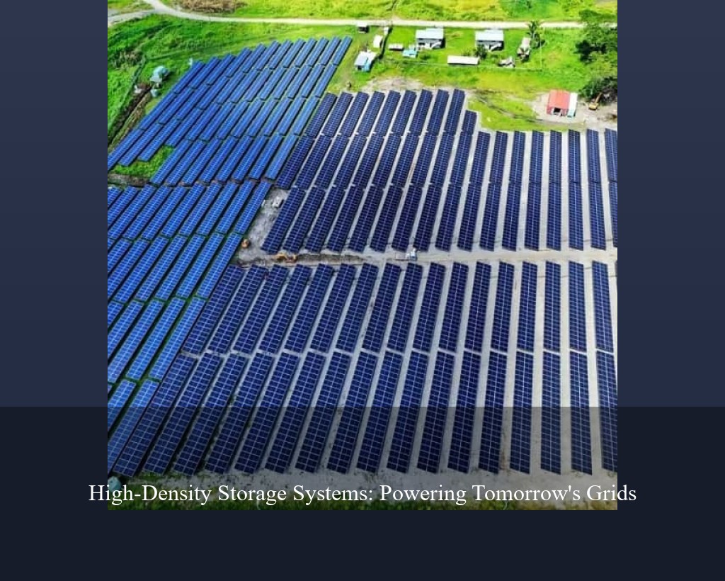 High-Density Storage Systems: Powering Tomorrow's Grids