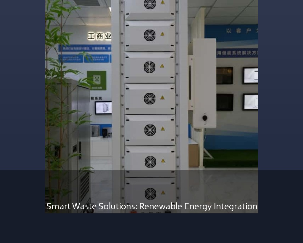 Smart Waste Solutions: Renewable Energy Integration