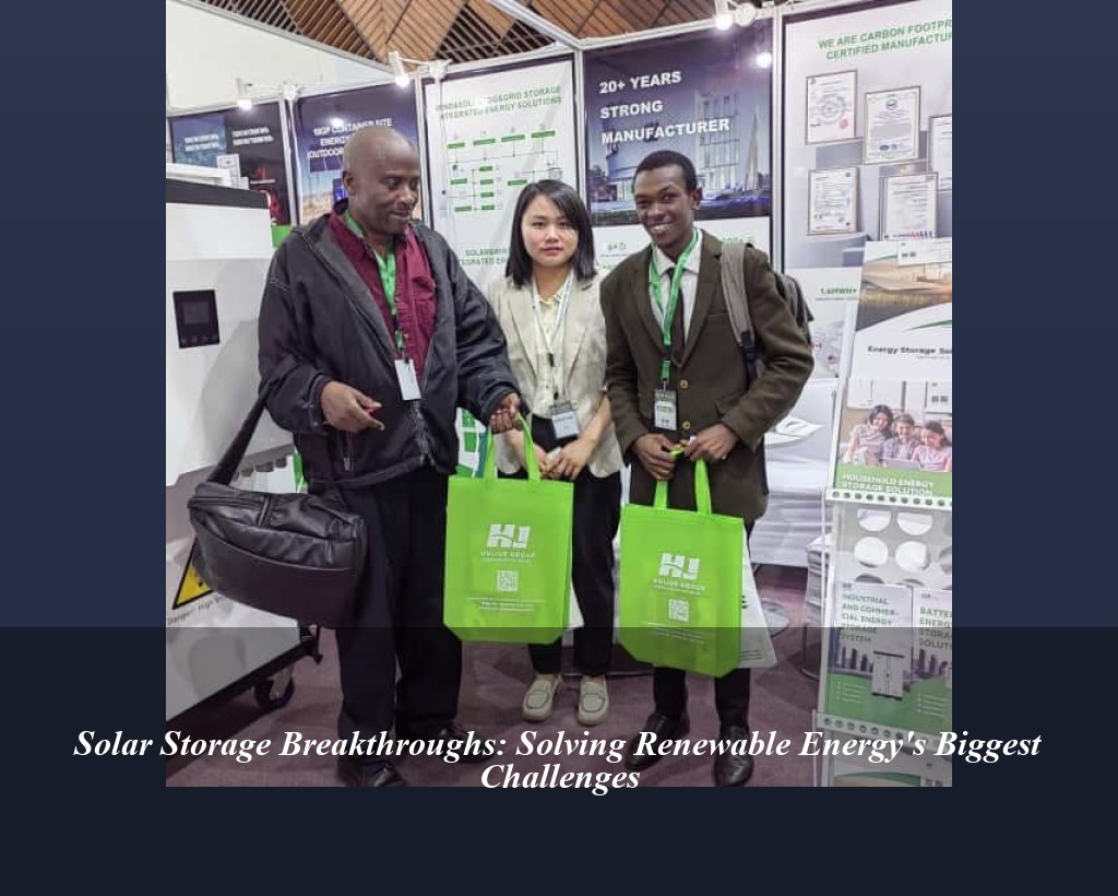 Solar Storage Breakthroughs: Solving Renewable Energy's Biggest Challenges