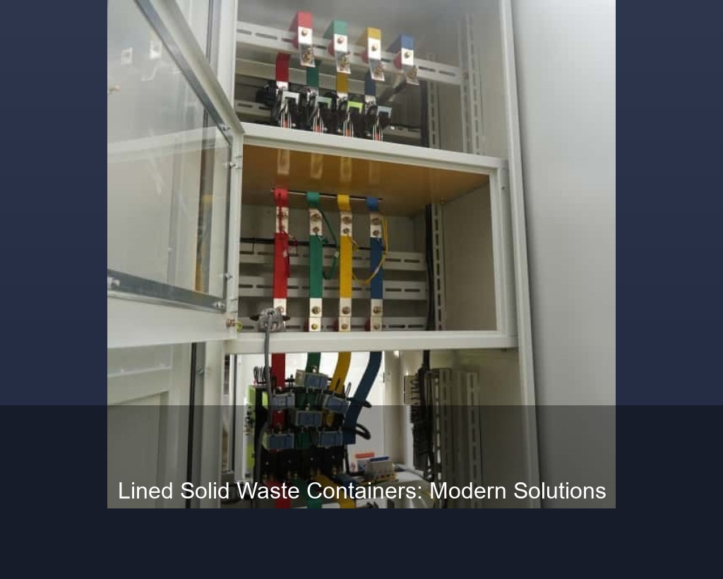 Lined Solid Waste Containers: Modern Solutions