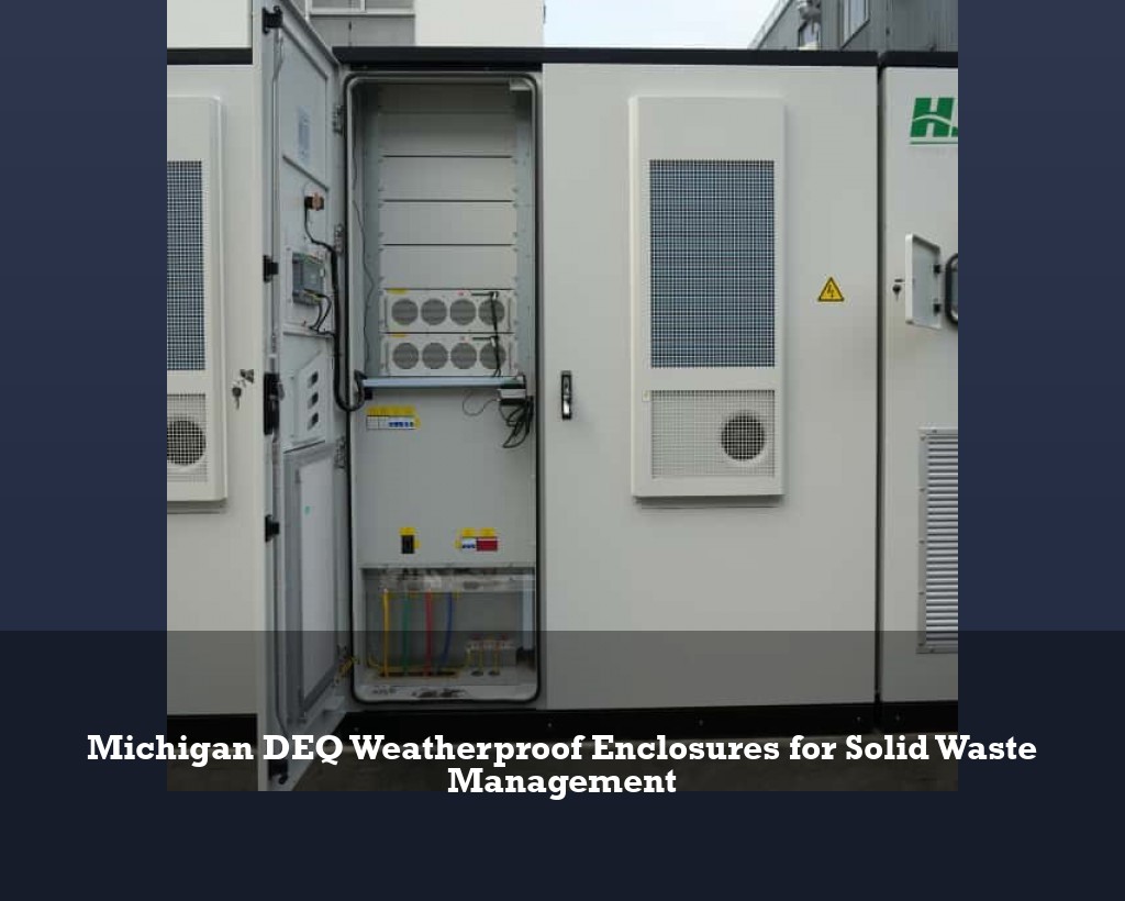 Michigan DEQ Weatherproof Enclosures for Solid Waste Management