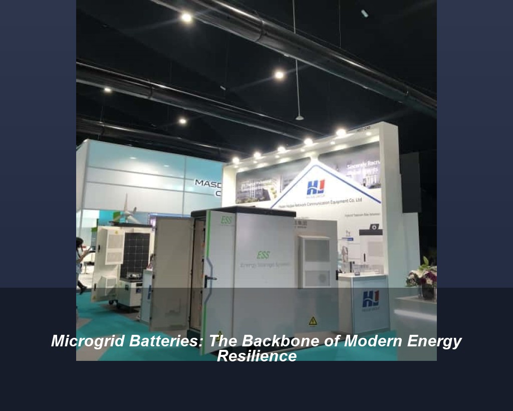 Microgrid Batteries: The Backbone of Modern Energy Resilience