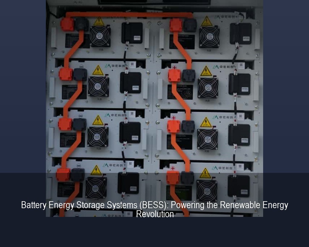 Battery Energy Storage Systems (BESS): Powering the Renewable Energy Revolution
