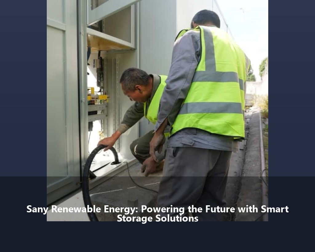Sany Renewable Energy: Powering the Future with Smart Storage Solutions