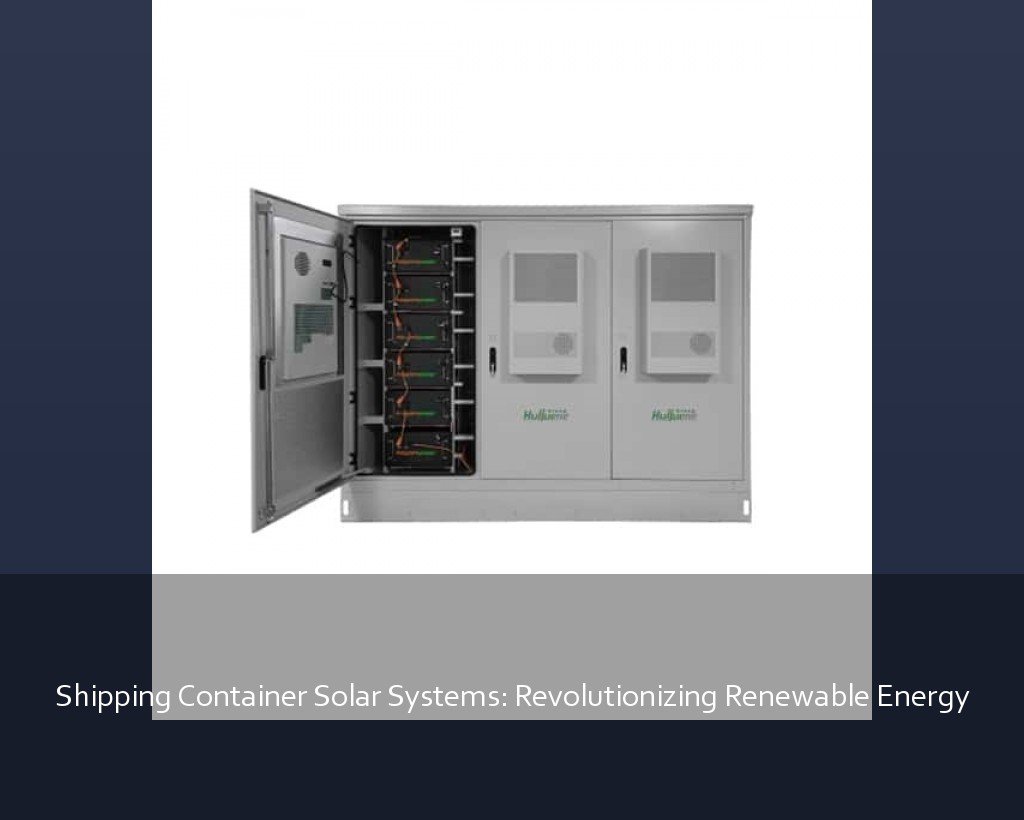 Shipping Container Solar Systems: Revolutionizing Renewable Energy