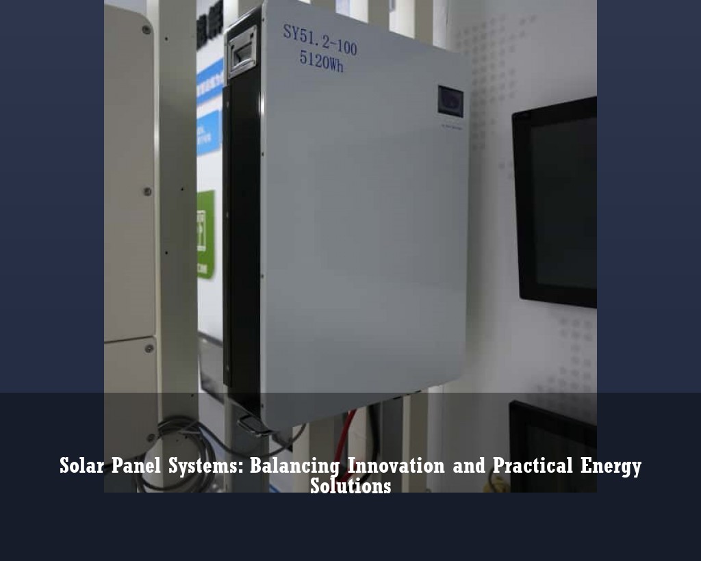 Solar Panel Systems: Balancing Innovation and Practical Energy Solutions
