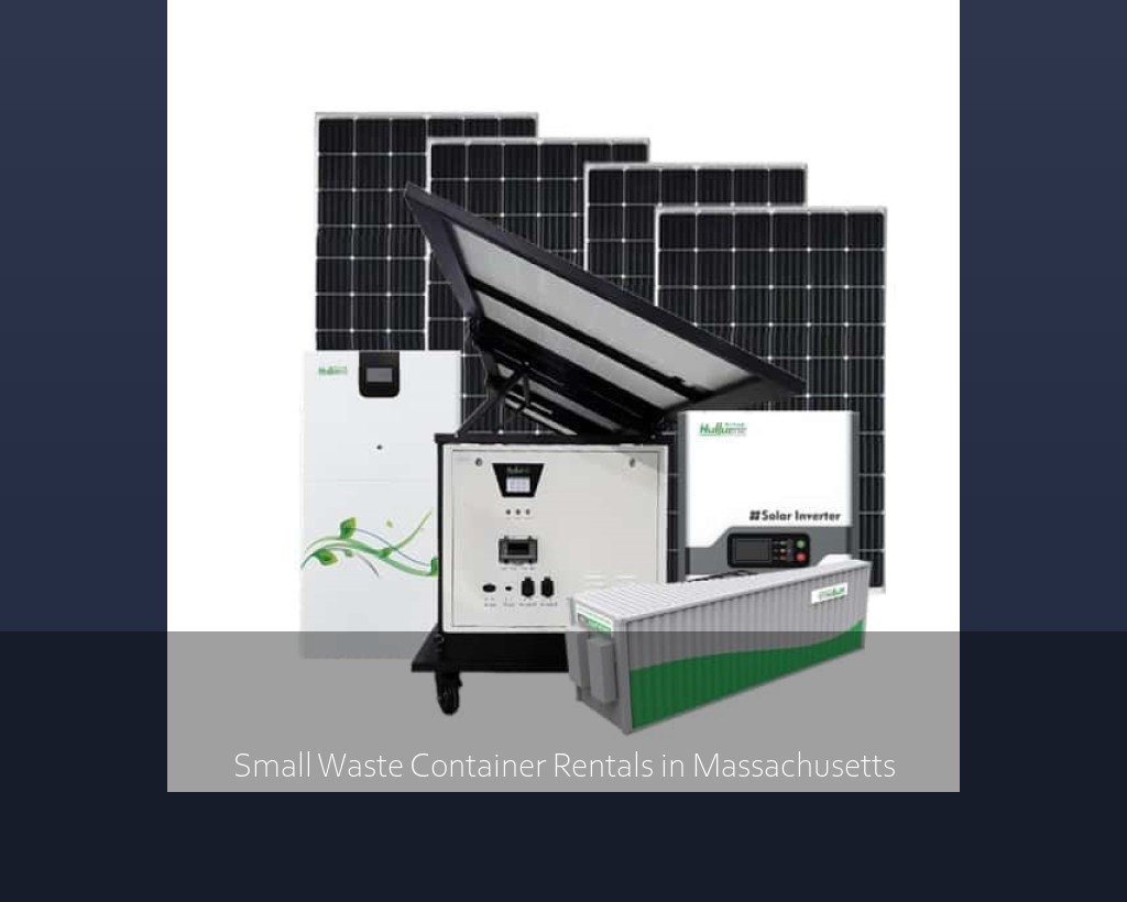 Small Waste Container Rentals in Massachusetts