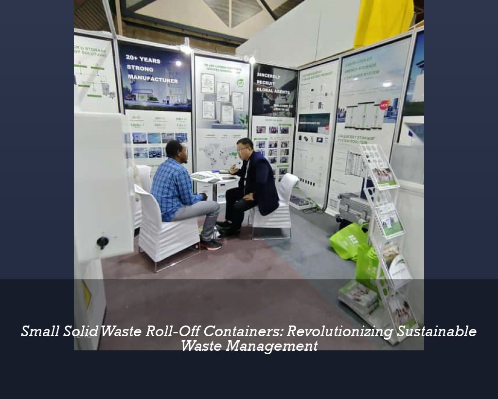 Small Solid Waste Roll-Off Containers: Revolutionizing Sustainable Waste Management