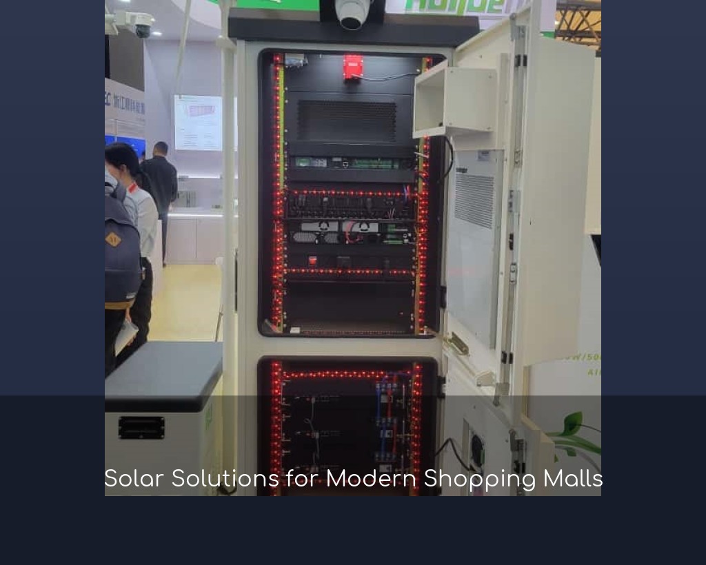 Solar Solutions for Modern Shopping Malls
