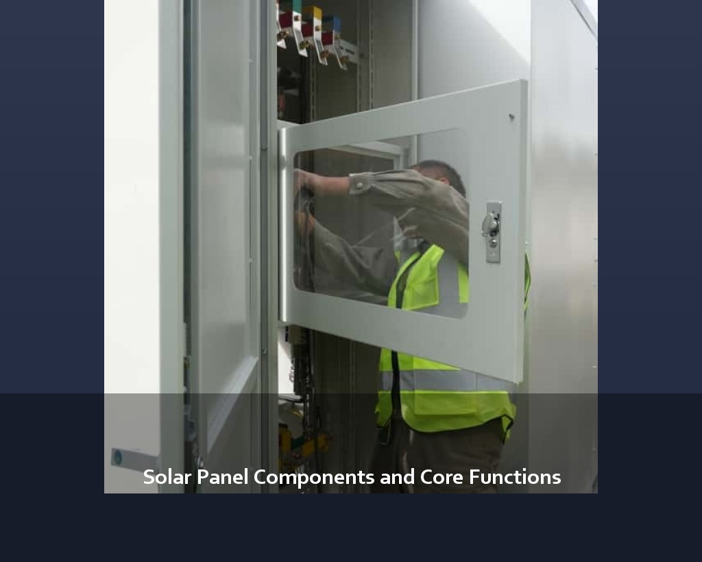 Solar Panel Components and Core Functions