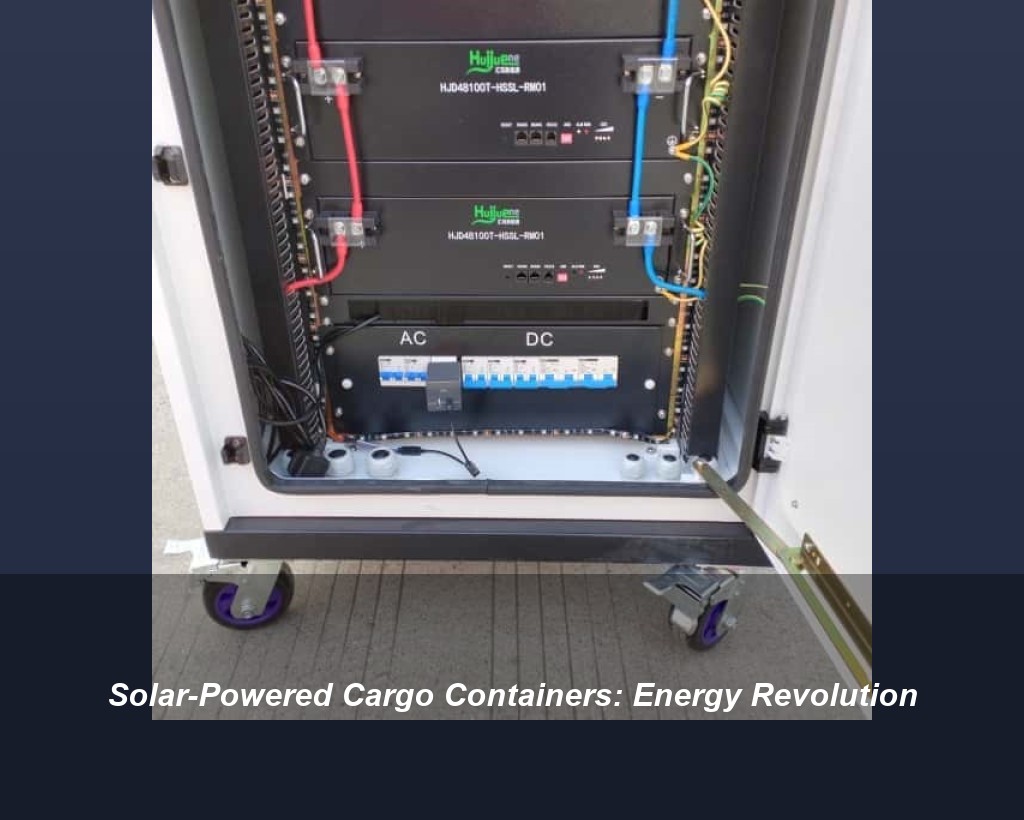 Solar-Powered Cargo Containers: Energy Revolution