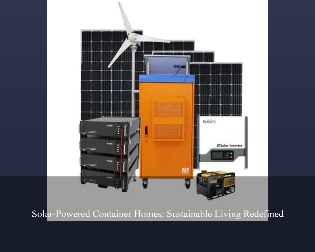 Solar-Powered Container Homes: Sustainable Living Redefined