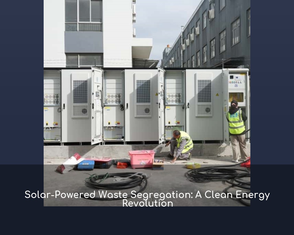 Solar-Powered Waste Segregation: A Clean Energy Revolution
