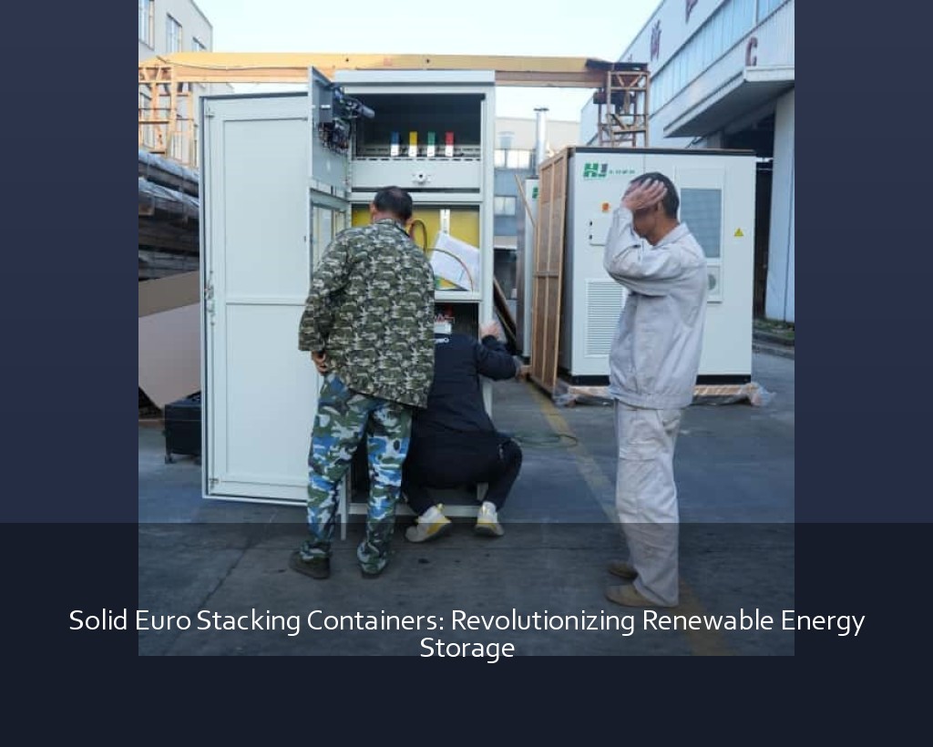 Solid Euro Stacking Containers: Revolutionizing Renewable Energy Storage