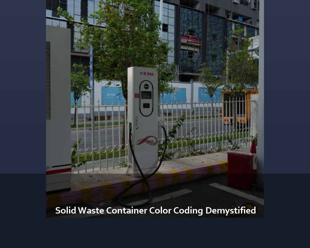 Solid Waste Container Color Coding Demystified
