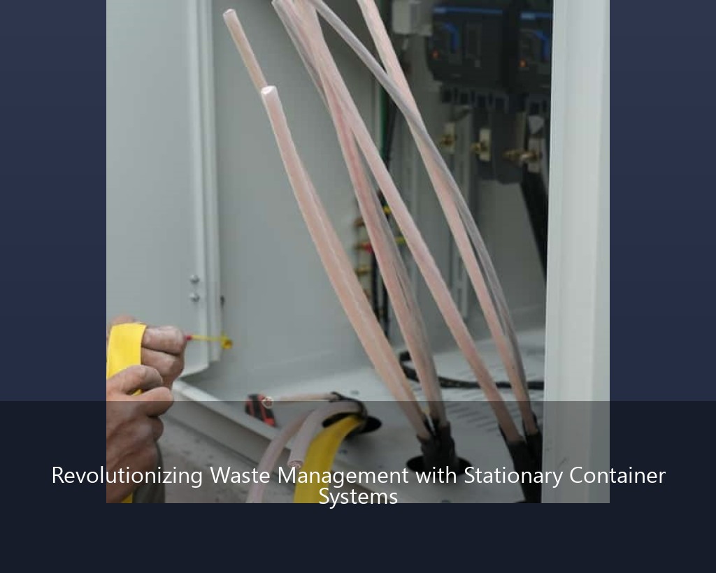 Revolutionizing Waste Management with Stationary Container Systems