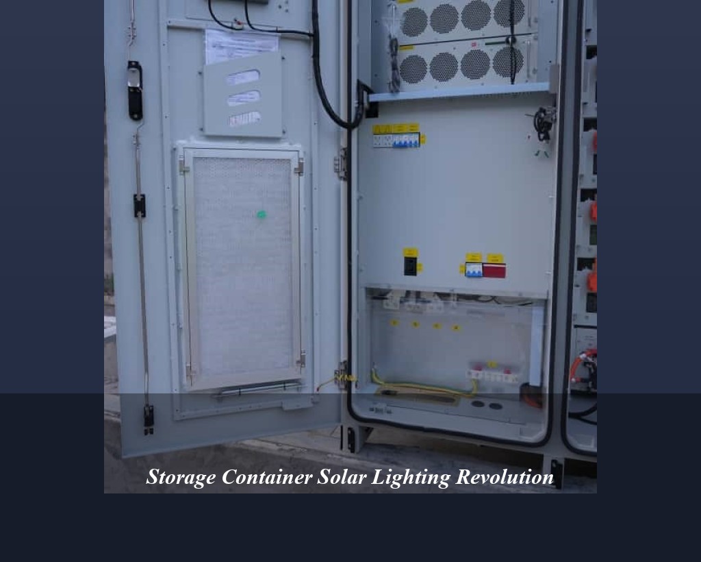 Storage Container Solar Lighting Revolution