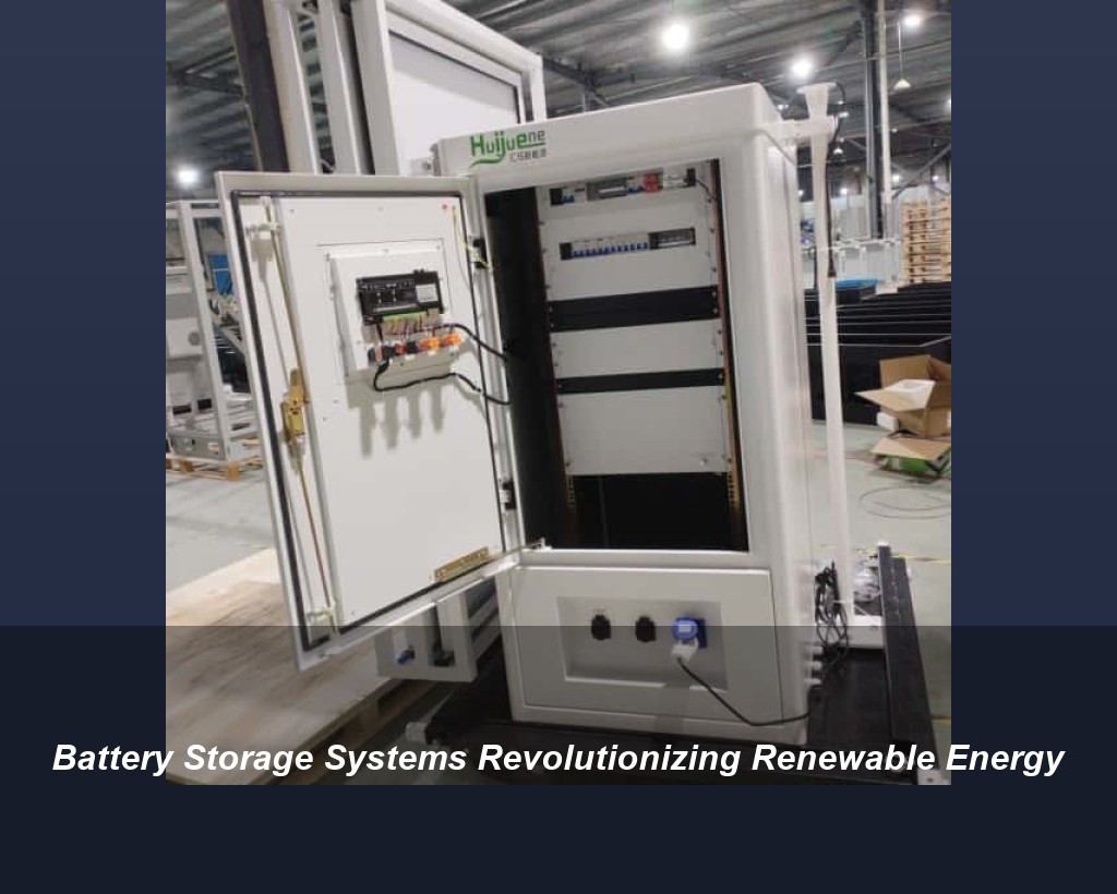 Battery Storage Systems Revolutionizing Renewable Energy