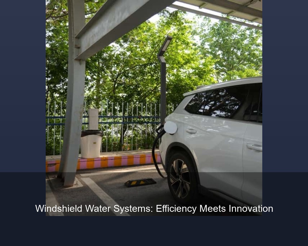 Windshield Water Systems: Efficiency Meets Innovation