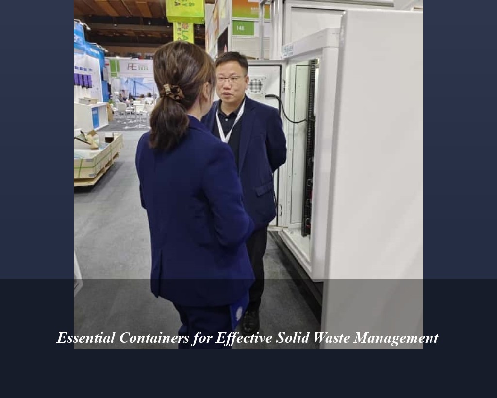 Essential Containers for Effective Solid Waste Management