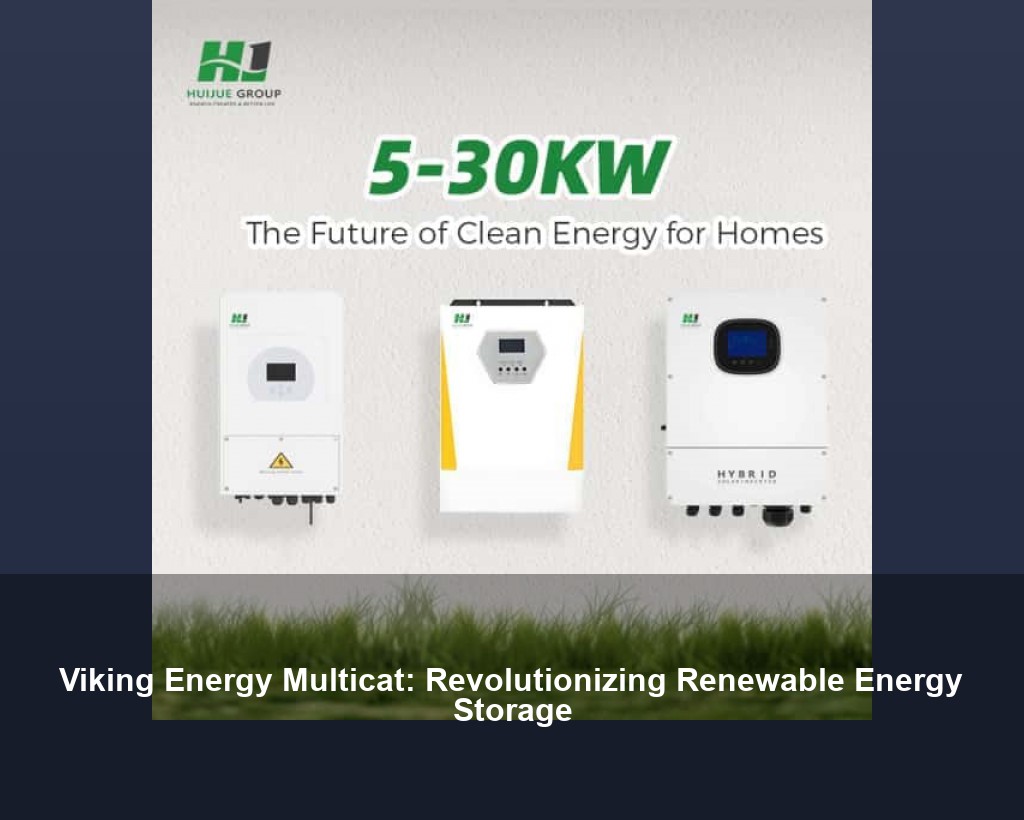Viking Energy Multicat: Revolutionizing Renewable Energy Storage